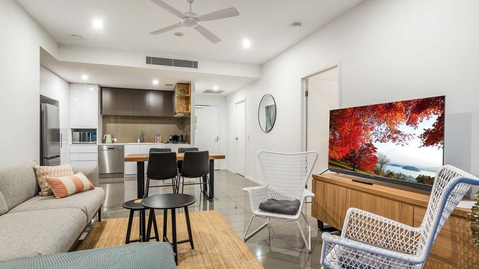 Stylish open-plan set up