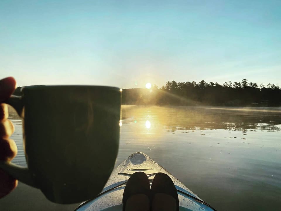 Sunrise kayak ride!