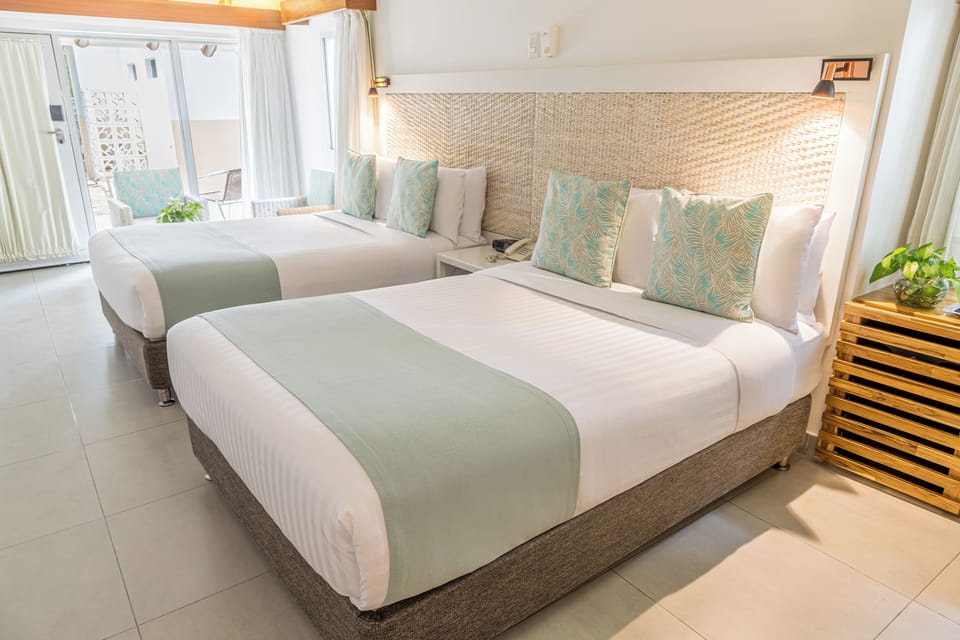 Standard Bungalow, Garden View | Egyptian cotton sheets, premium bedding, pillowtop beds, in-room safe