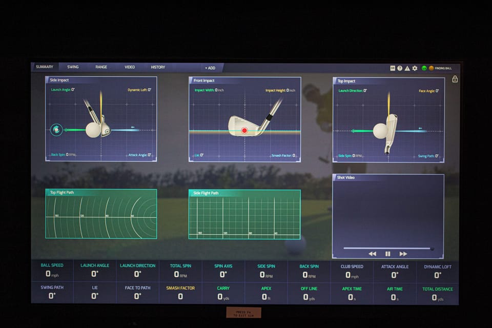 Track your club and ball movements
