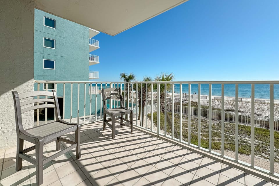 Private balcony