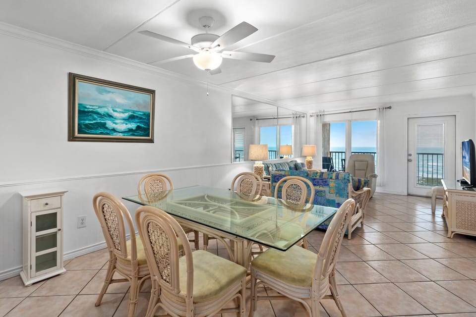Dining Table sits up to 6 comfortably