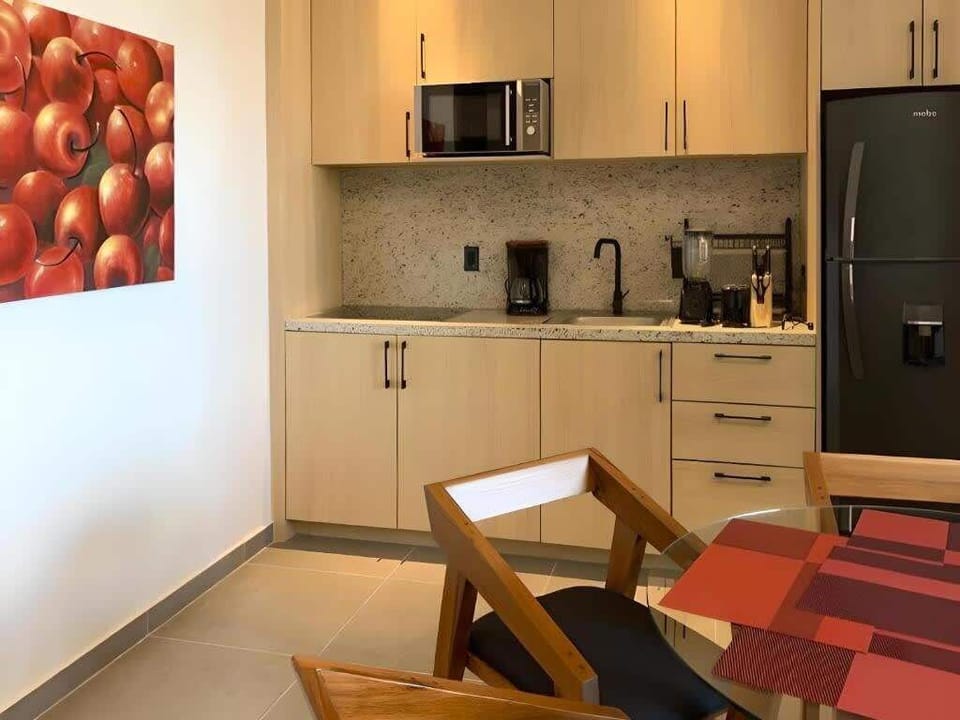 Fully equipped kitchen