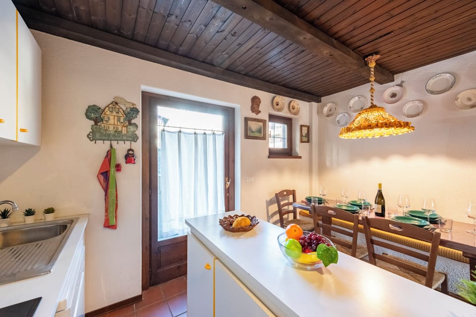 Kitchen and dining area