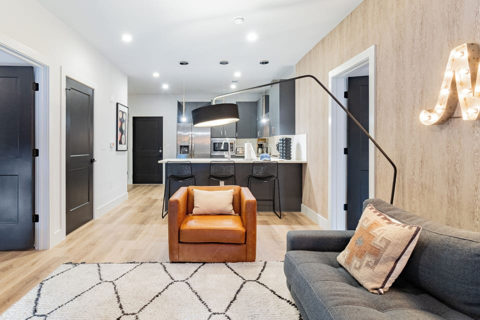 Open floor plan.