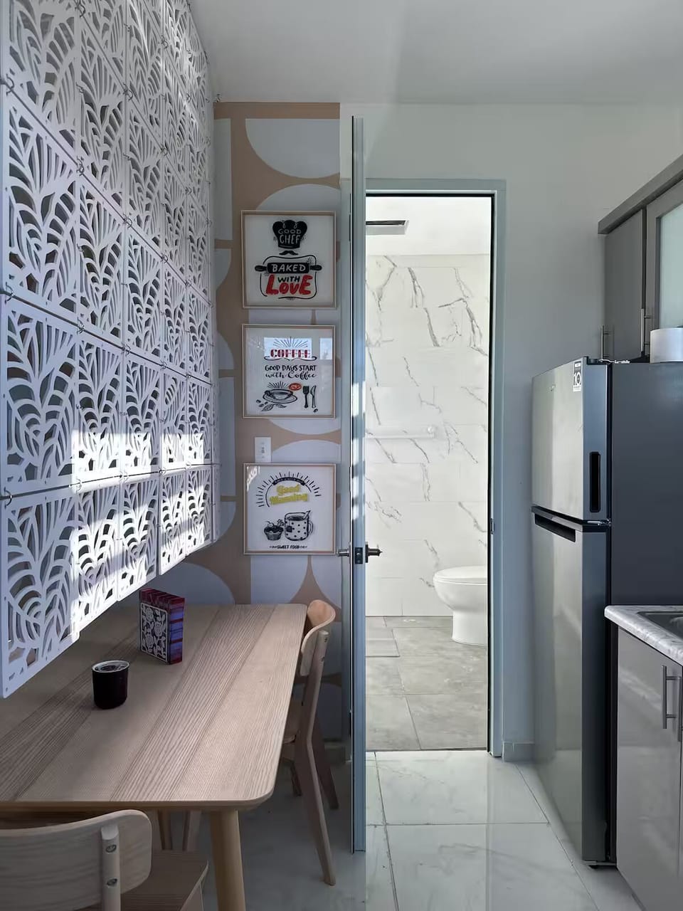 Kitchen & Shower