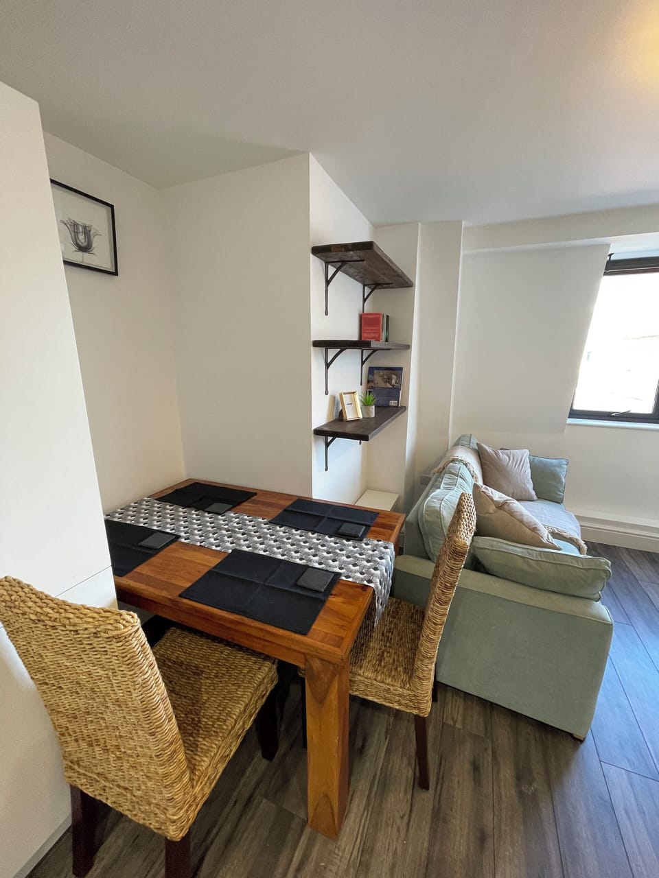 Comfort Apartment | Living area | 40-inch LCD TV with cable channels