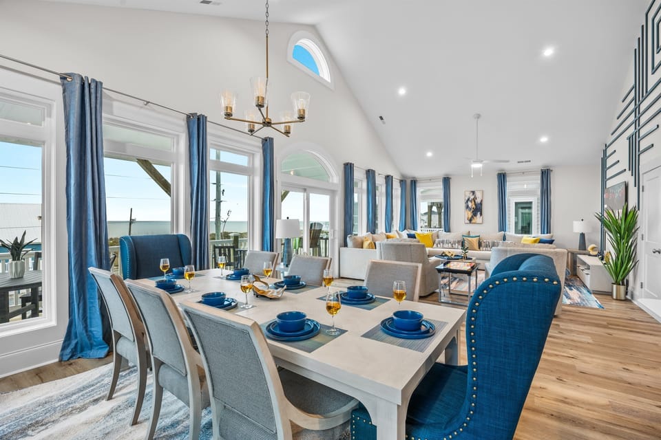 Stunning ocean views where every meal and moment is enhanced by the breathtaking scenery.