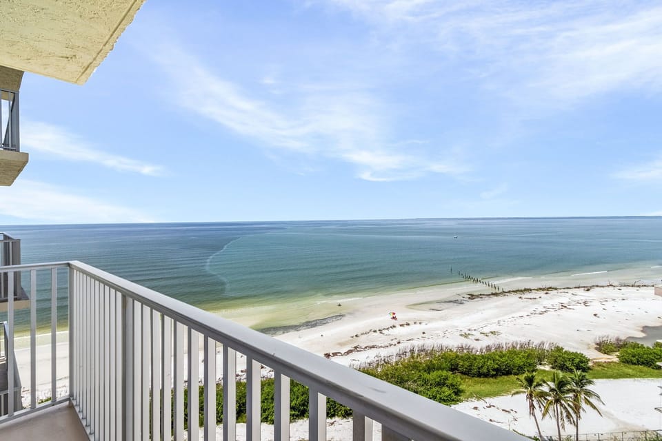Overlooking The Beach And Gulf