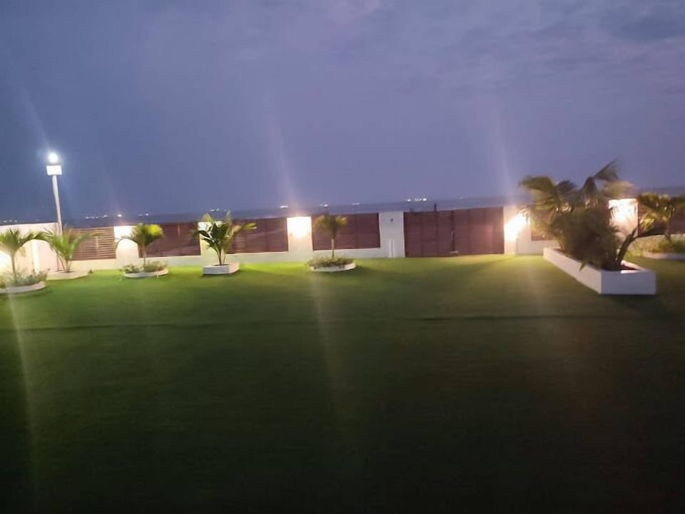Front of property - evening/night