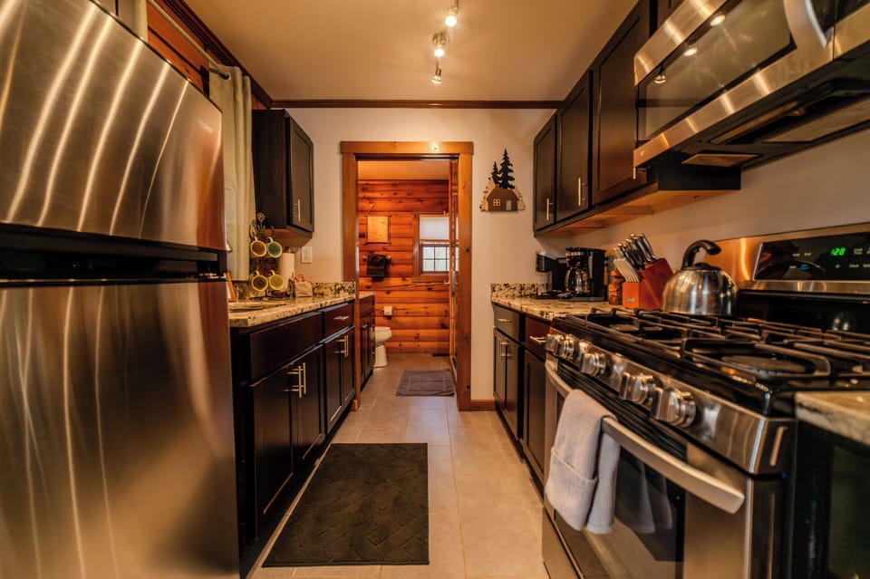 Fully equipped kitchen with everything you need to cook and enjoy delicious meal