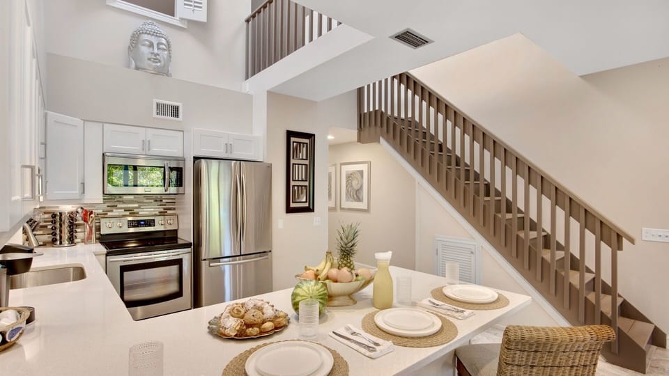 The kitchen...