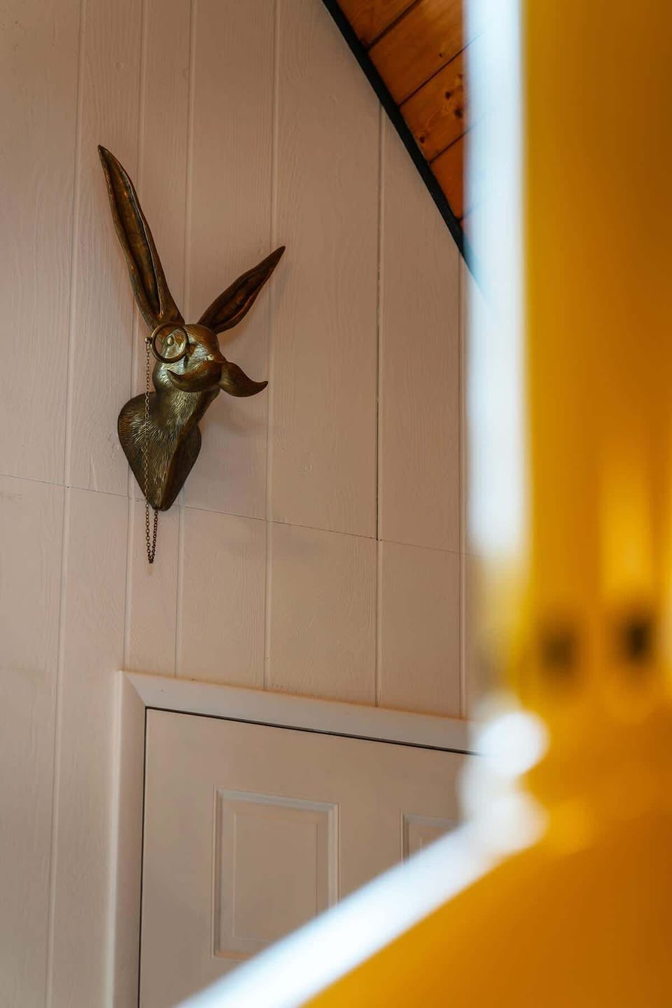 "Eric the hare" adds some joy and a dash of sophistication, all while keeping an eye on things. 