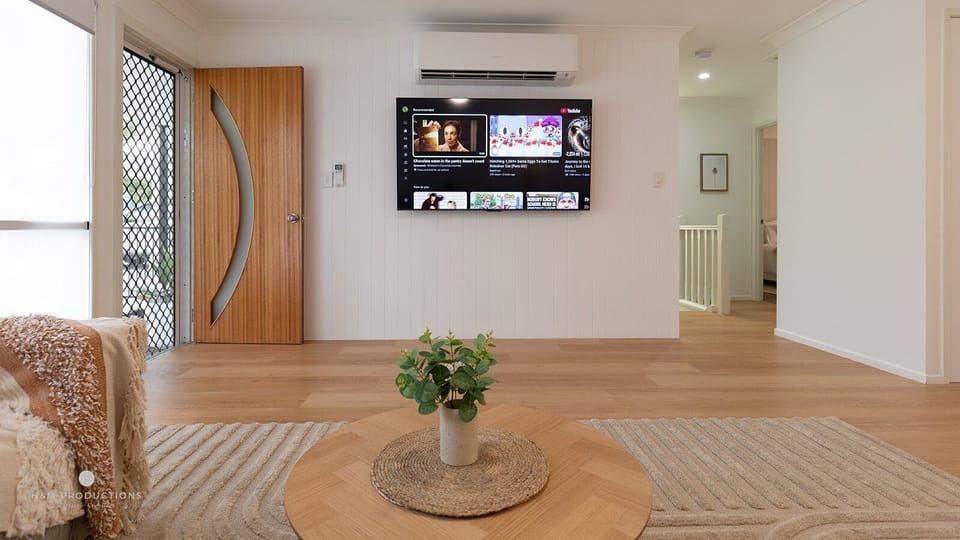 Main Living Room - Smart TV with streaming available 