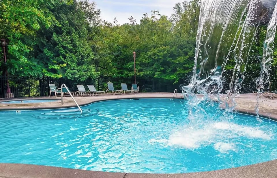 Located by the entrance of the resort, a short walk from the cabin!