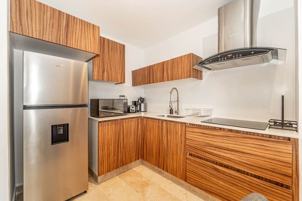 A spacious and modern kitchen where every meal becomes a delight.