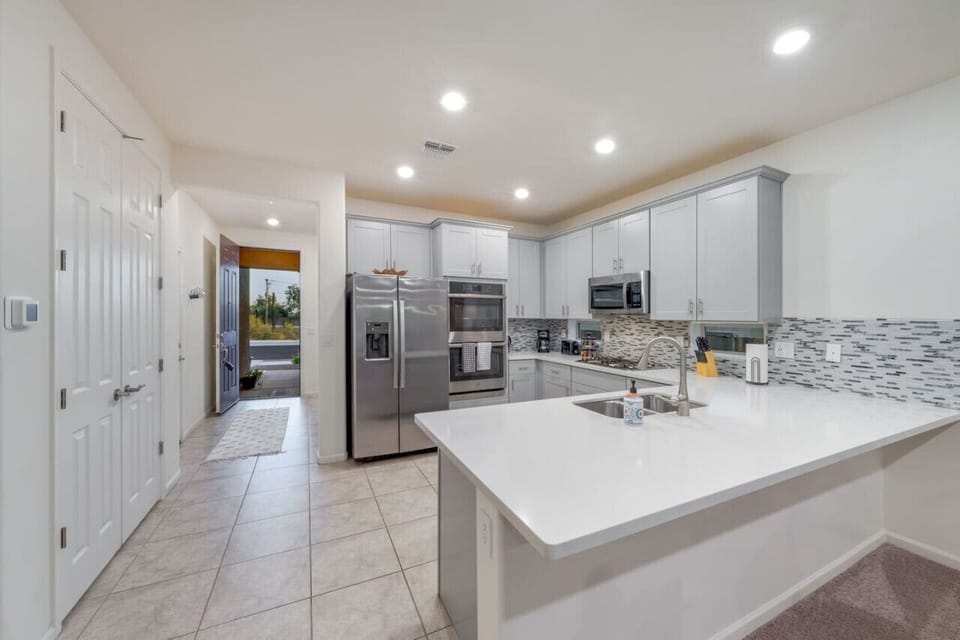Main house:  Well-appointed kitchen for all of your cooking and baking needs