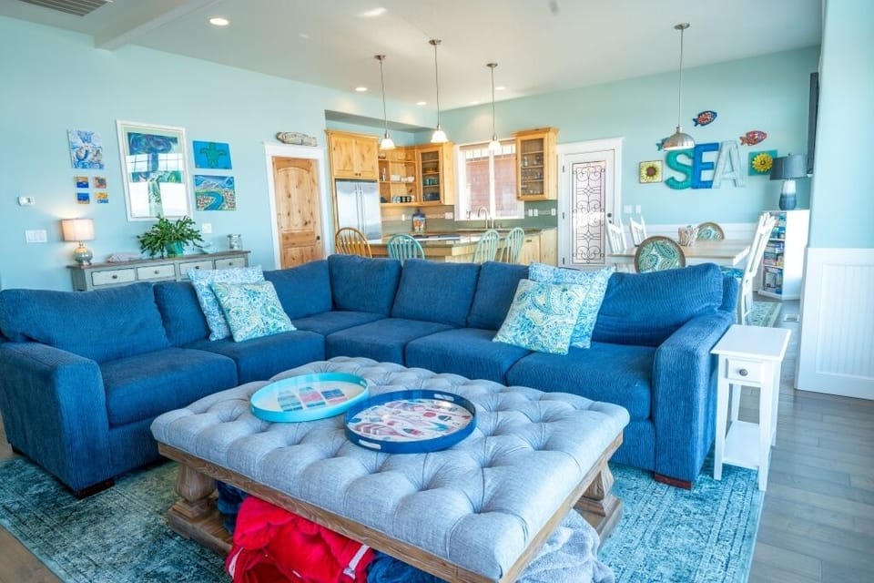Large cozy couch