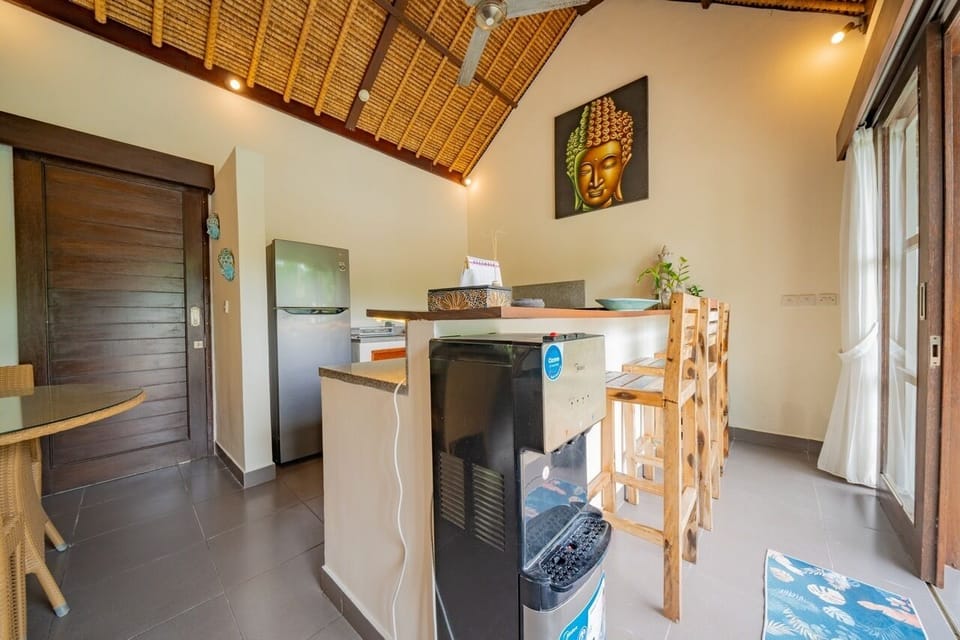 Family Villa, Pool View | Living room | 50-inch Smart TV with digital channels, Netflix, streaming services