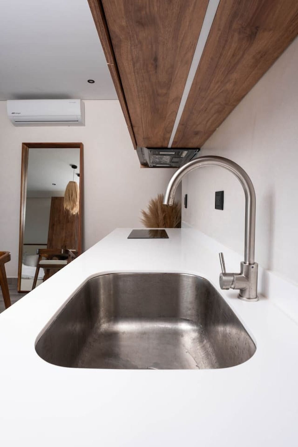 Fully equipped kitchen for cooking and dining in style in Tulum.