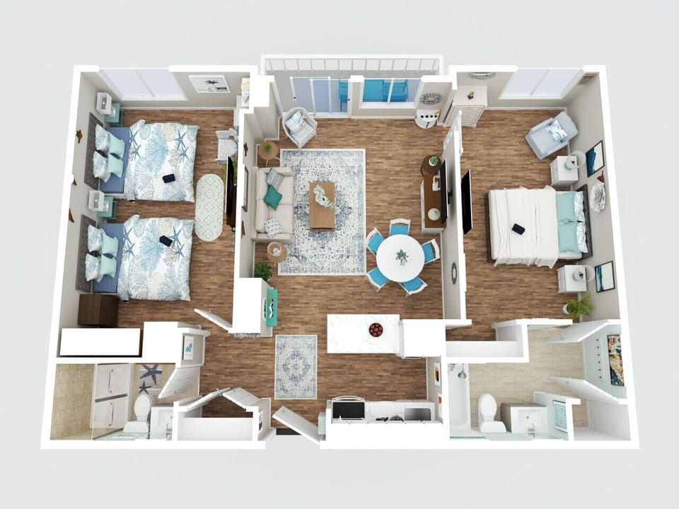 Floor plan of the unit for better visualizations