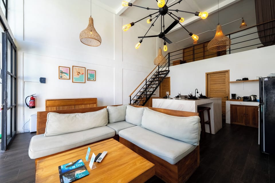 Villa, 2 Bedrooms, Pool View | Living area