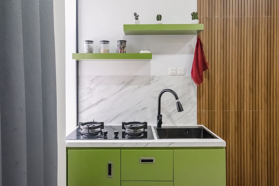 Standard Villa | Shared kitchen | Rice cooker