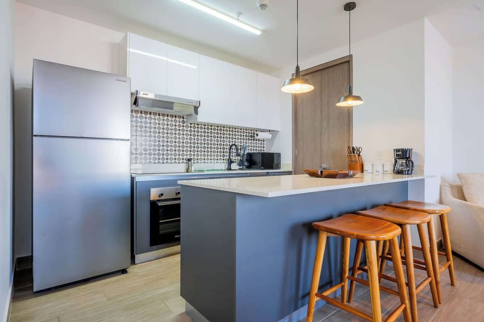 Equipped kitchen