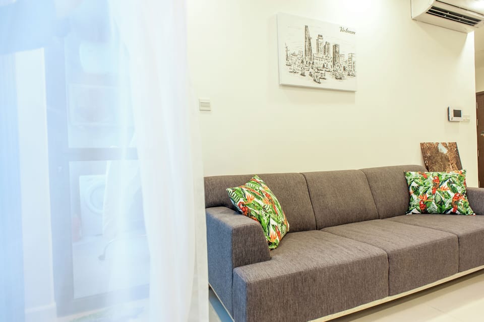 Luxury Apartment, City View | Desk, laptop workspace, iron/ironing board, free WiFi