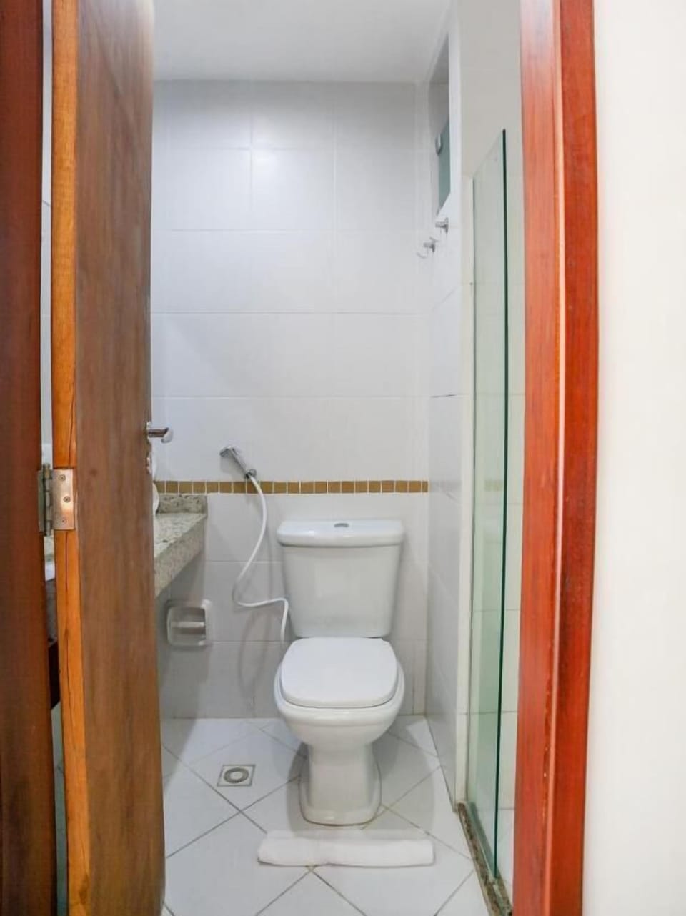 Towels, soap, shampoo, toilet paper