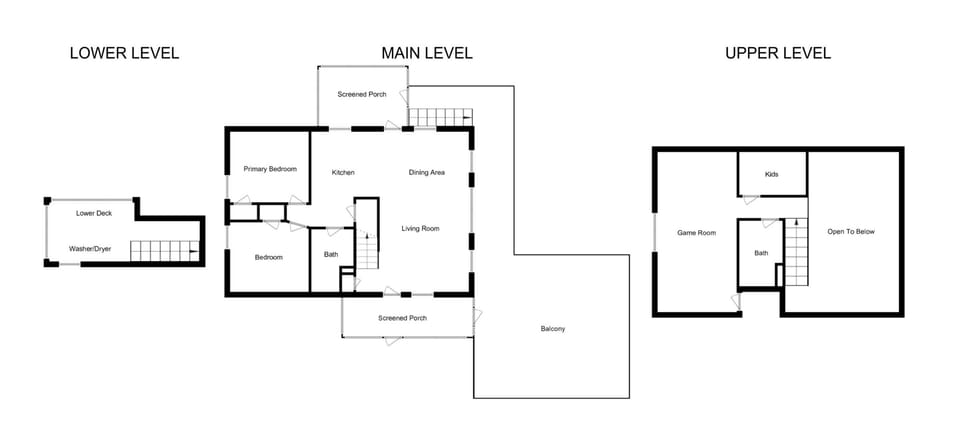 Cabin, 2 Bedrooms | Floor plan