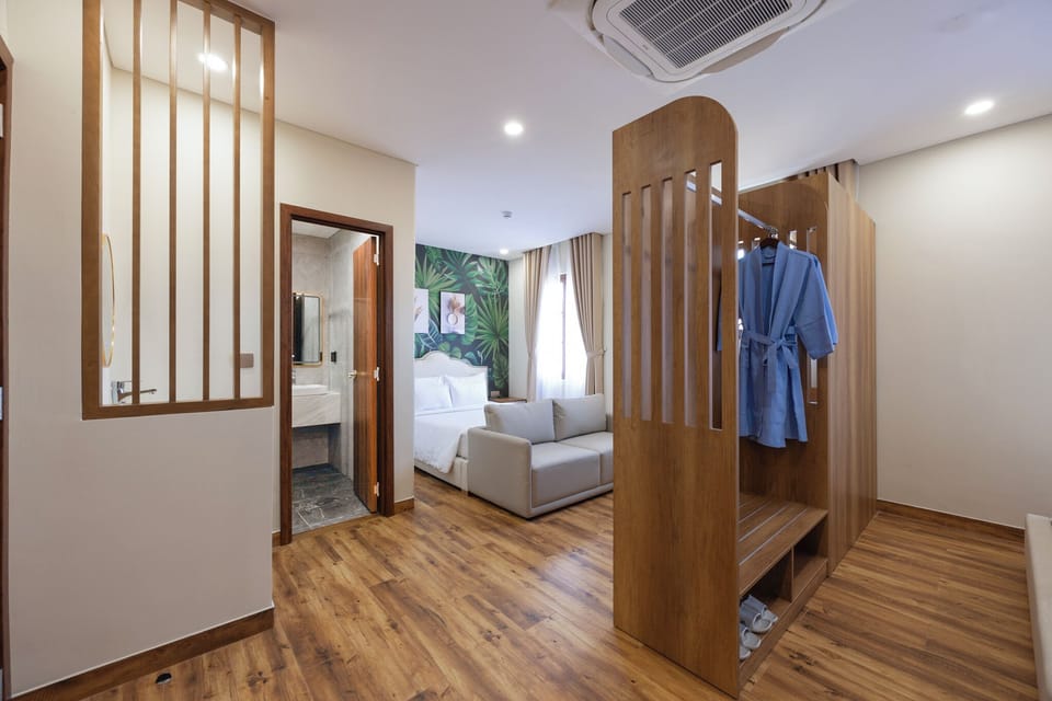 Family Studio Suite, City View | Minibar, individually decorated, individually furnished, desk