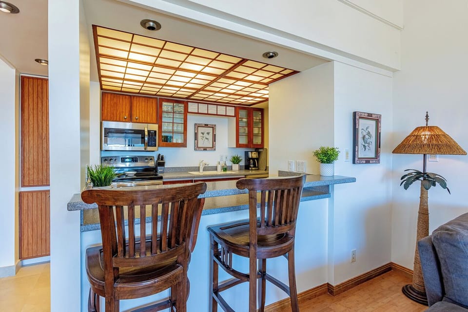 Kitchen seating for two