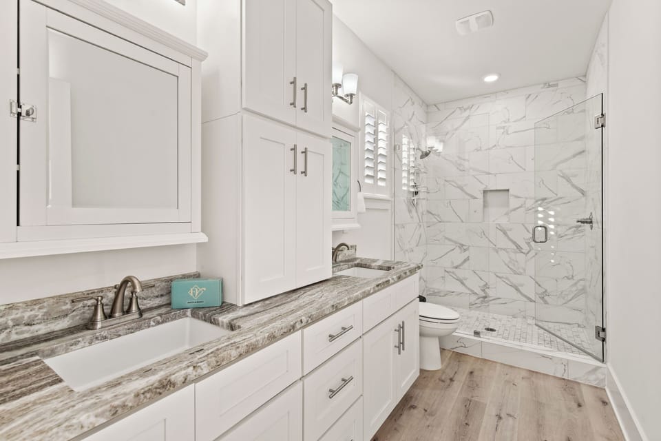 Second Floor Primary King Bathroom with Shower