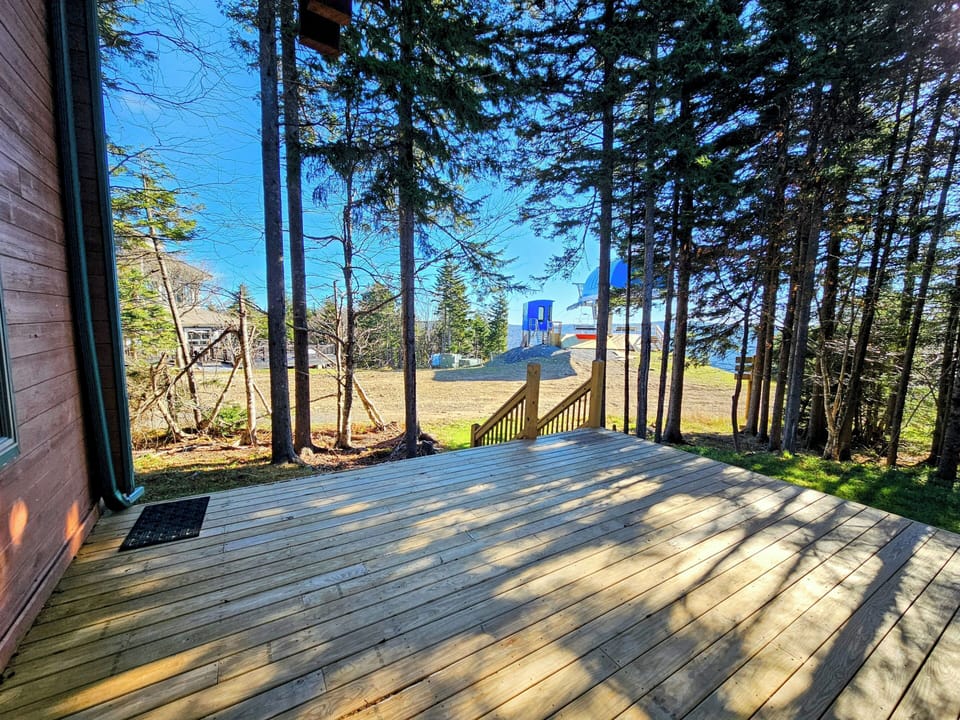 PowderMonkey lift just a few steps our your front door!