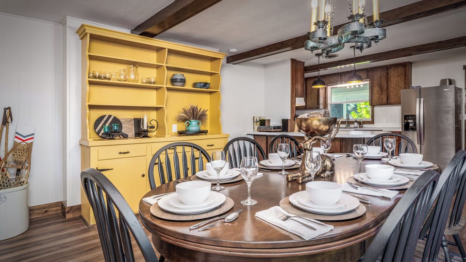 This setup is perfect for creating memorable dining experiences with loved ones.