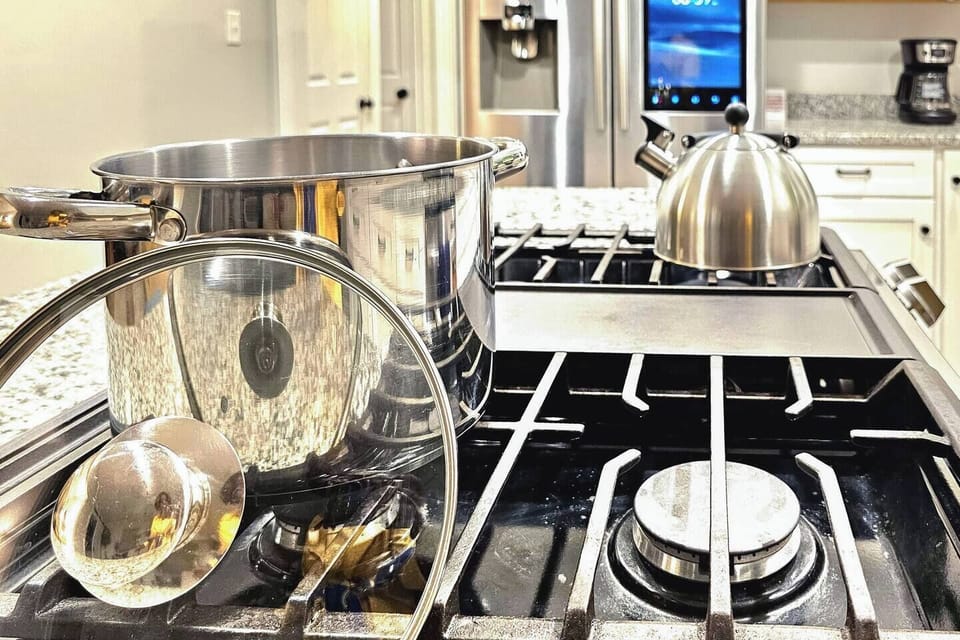 Well-stocked kitchen