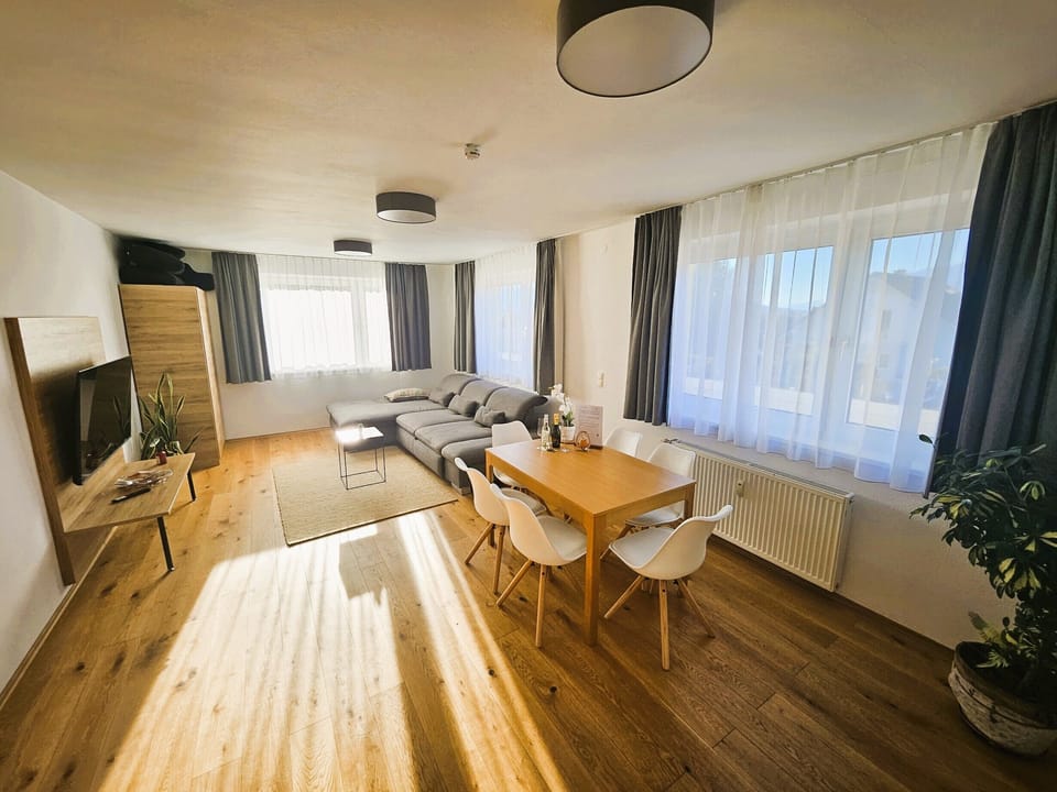 Deluxe Apartment, City View | Living area | 42-inch Smart TV with digital channels, toys, offices