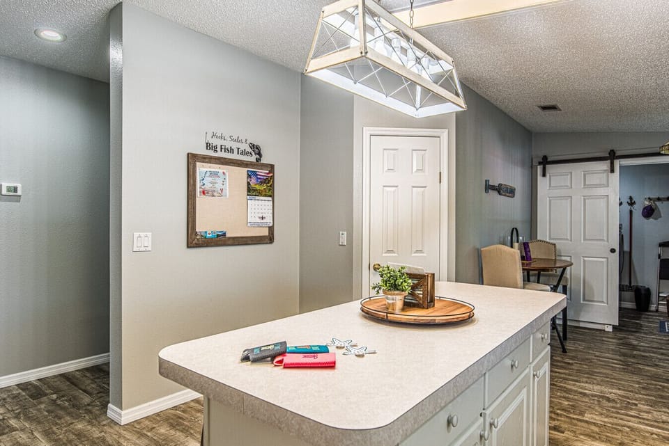 Large kitchen island