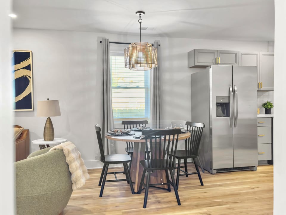 Cozy dining space