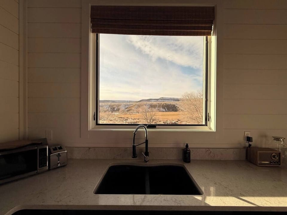 Beautiful views from the kitchen ... and every window!