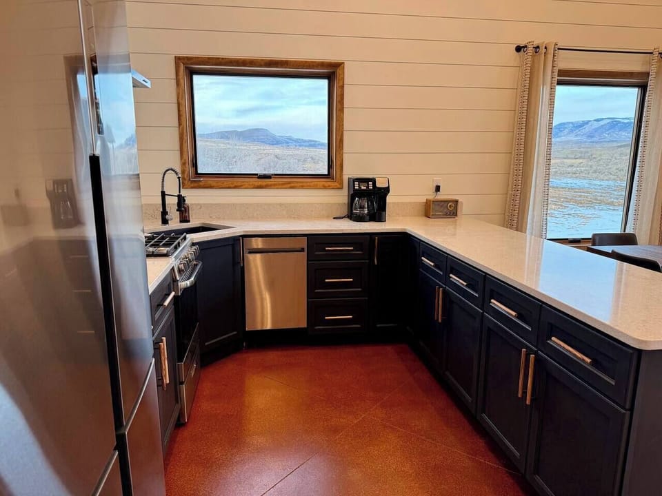 Wright Cabin Kitchen