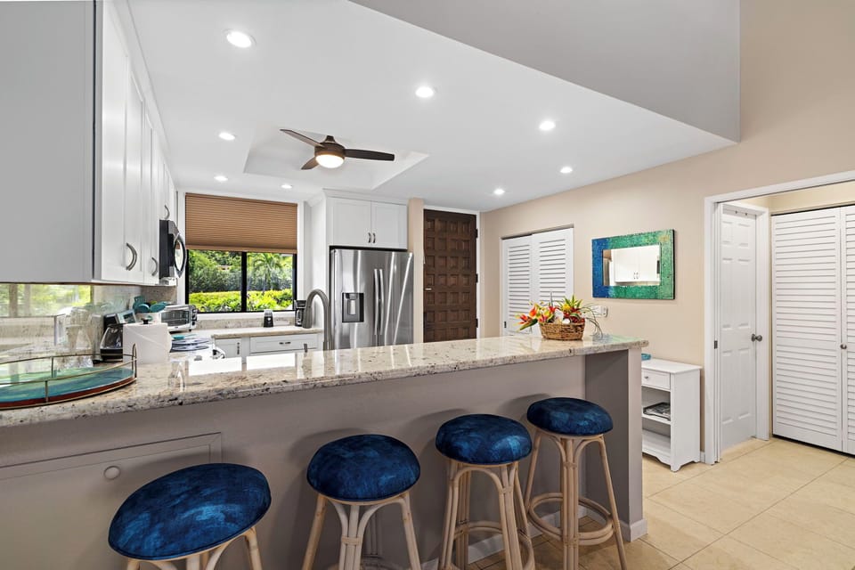 Well-equipped kitchen