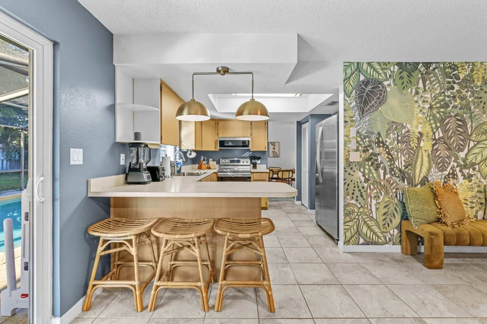 Cook, create, and gather—our fully stocked kitchen has everything you need for memorable meals.