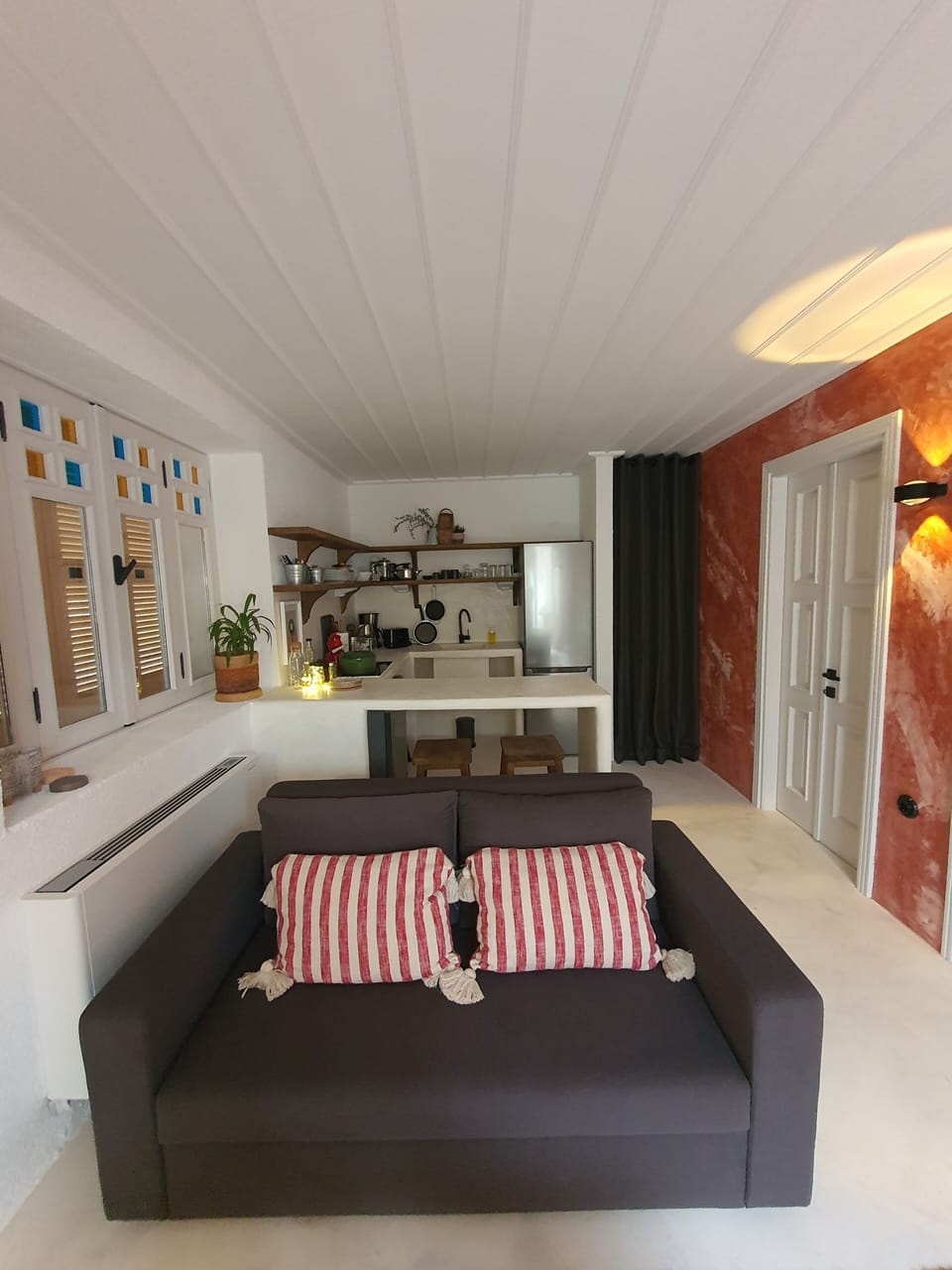 Bahcedaki | 1 bedroom, desk, laptop workspace, iron/ironing board