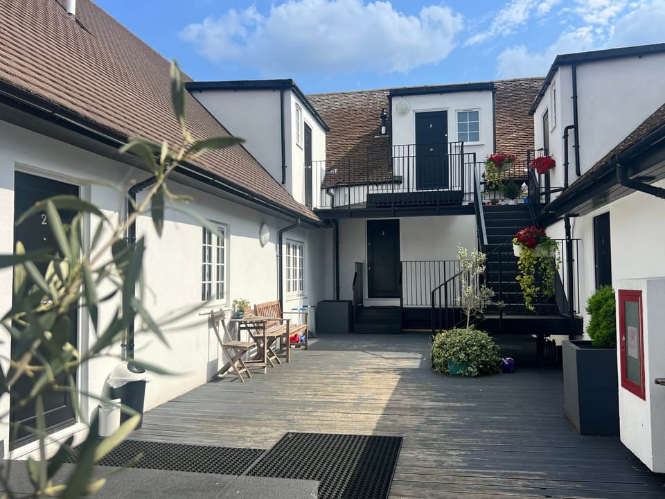 Entrance courtyard