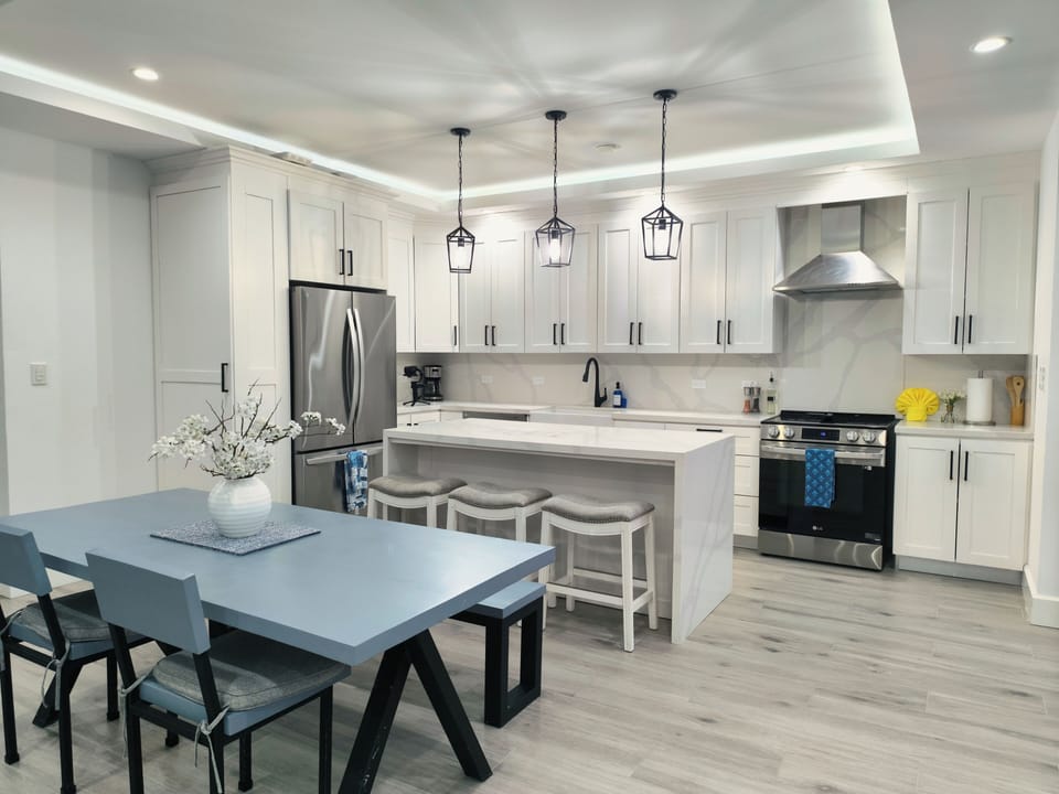 Fully equipped kitchen