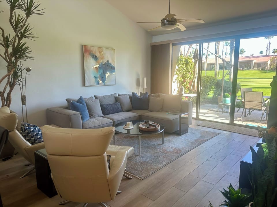 View of living area