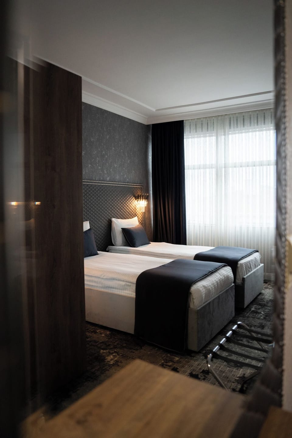 Standard Double Room, City View | Premium bedding, minibar, in-room safe, desk