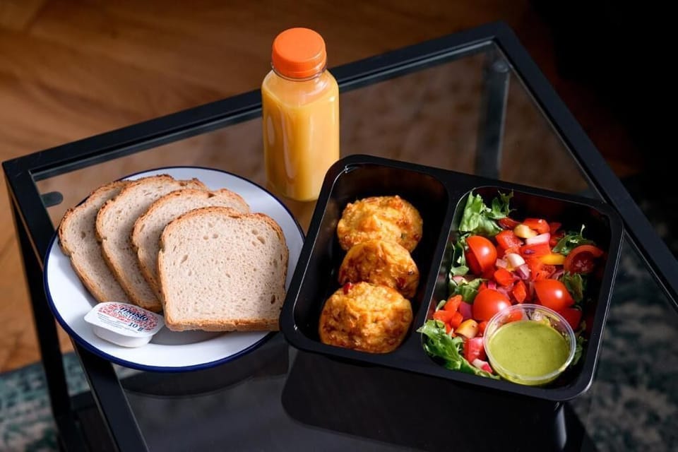 Daily cooked-to-order breakfast for a fee